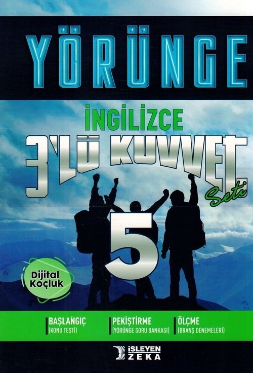 İşleyen Zeka 5. Sınıf İngilizce 3 lü Kuvvet Seti Yörünge Serisi İşleyen Zeka Yayınları