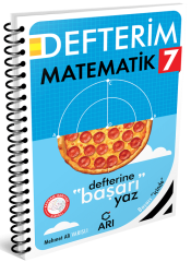 Arı Yayınları 7. Sınıf Matematik Defterim Arı Yayınları