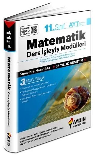 Aydın 11. Sınıf Matematik Ders İşleyiş Modülleri Aydın Yayınları