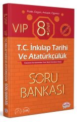 Editör 8. Sınıf VIP TC İnkılap Tarihi ve Atatürkçülük Soru Bankası Editör Yayınları