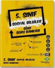 FikriBilim 5. Sınıf Sosyal Bilgiler Sörf Soru Bankası FikriBilim Yayınları