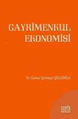 Derin Yayınları Gayrimenkul Ekonomisi - Cansu Şarkaya İçellioğlu Derin Yayınları