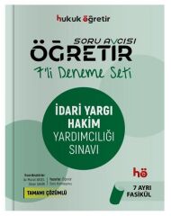 Öğretir İdari Yargı Hakim Yardımcılığı 7 Deneme Çözümlü Öğretir Yayınları