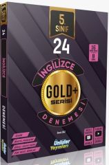 Ünlüler 5. Sınıf İngilizce Gold Serisi 24 Deneme Ünlüler Yayınları