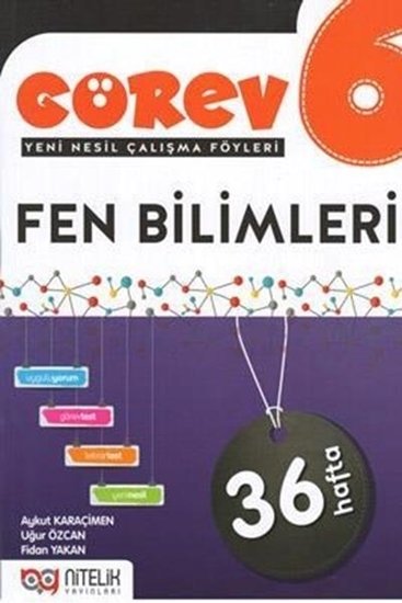 Nitelik 6. Sınıf Fen Bilimleri Görev Çalışma Föyleri Nitelik Yayınları