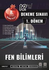 Nartest 8. Sınıf Fen Bilimleri 1. Dönem Mod 12 Deneme Nartest Yayınları