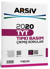 Marka YKS TYT 2020 Çıkmış Sorular Tıpkı Basım Arşiv Serisi Çözümlü Marka Yayınları