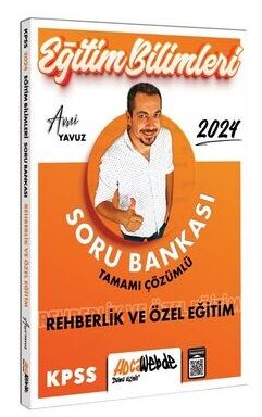 HocaWebde 2024 KPSS Eğitim Bilimleri Rehberlik ve Özel Eğitim Soru Bankası Çözümlü - Avni Yavuz HocaWebde Yayınları