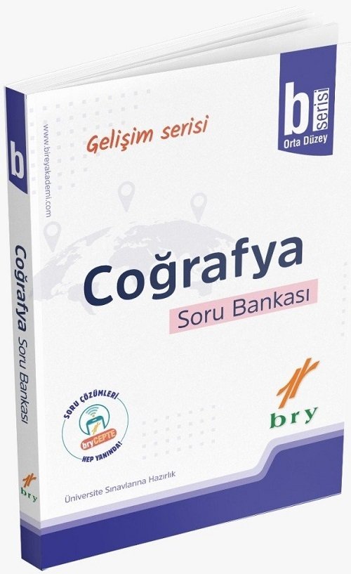 Birey YKS TYT AYT Coğrafya B Orta Düzey Soru Bankası Gelişim Serisi Birey Yayınları