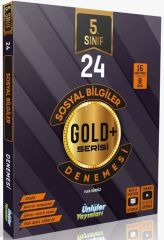 Ünlüler 5. Sınıf Sosyal Bilgiler Gold Serisi 24 Deneme Ünlüler Yayınları