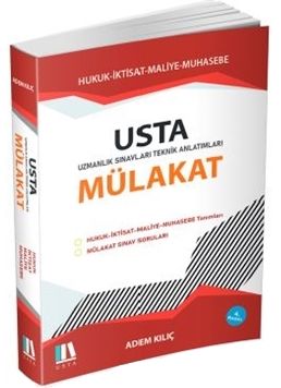 SÜPER FİYAT - Usta Mülakat Uzmanlık Sınavları Teknik Anlatımları 4. Baskı - Adem Kılıç Usta Yayınları