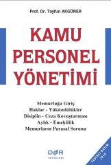 Der Yayınları Kamu Personel Yönetimi - Tayfun Akgüner Der Yayınları