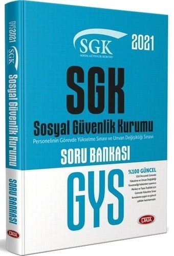 SÜPER FİYAT - Data 2021 GYS Sosyal Güvenlik Kurumu Soru Bankası Data Yayınları