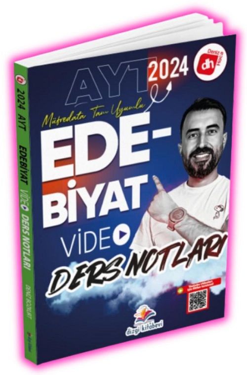 Dizgi Kitap 2024 YKS AYT Edebiyat Video Ders Notları Dizgi Kitap