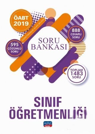 Nobel 2019 ÖABT Sınıf Öğretmenliği Soru Bankası Nobel Sınav Yayınları