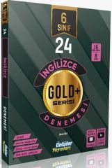 Ünlüler 6. Sınıf İngilizce Gold Serisi 24 Deneme Ünlüler Yayınları