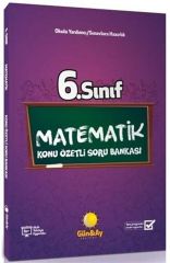 SÜPER FİYAT - Günay 6. Sınıf Matematik Konu Özetli Soru Bankası Günay Yayınları