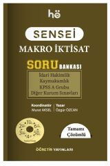 Öğretir SENSEİ Kaymakamlık KPSS Hakimlik Makro İktisat Soru Bankası - Özgür Özcan Öğretir Yayınları