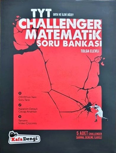 Kafadengi YKS TYT Matematik Challenger Orta ve İleri Düzey Soru Bankası Kafadengi Yayınları