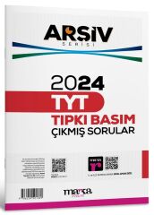 Marka YKS TYT 2024 Çıkmış Sorular Tıpkı Basım Arşiv Serisi Çözümlü Marka Yayınları