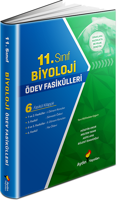 Aydın 11. Sınıf Biyoloji Ödev Fasikülleri Aydın Yayınları