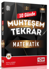 Nego 8. Sınıf LGS Matematik 10 Günde Muhteşem Tekrar Nego Yayınları