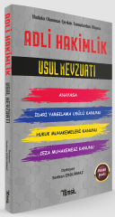 Temsil Adli Hakimlik Usul Mevzuatı - Sertkan Erdurmaz Temsil Yayınları