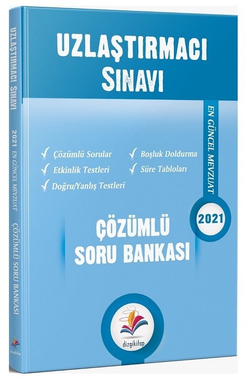 Dizgi Kitap 2021 Uzlaştırmacı Sınavı Soru Bankası Çözümlü Dizgi Kitap Yayınları