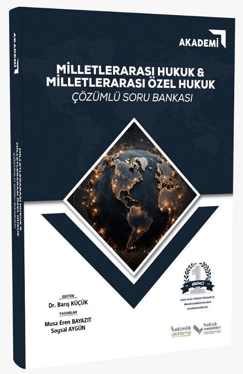 İlken Hakimlik Milletlerarası Hukuk ve Özel Hukuk Akademi Soru Bankası Çözümlü İlken Yayınları