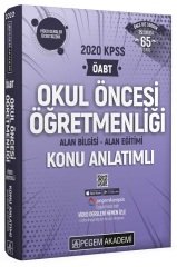 Pegem 2020 ÖABT Okul Öncesi Öğretmenliği Konu Anlatımlı Video Destekli Pegem Akademi Yayınları