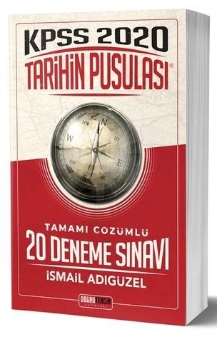 Doğru Tercih 2020 KPSS Tarihin Pusulası 20 Deneme Çözümlü İsmail Adıgüzel Doğru Tercih Yayınları