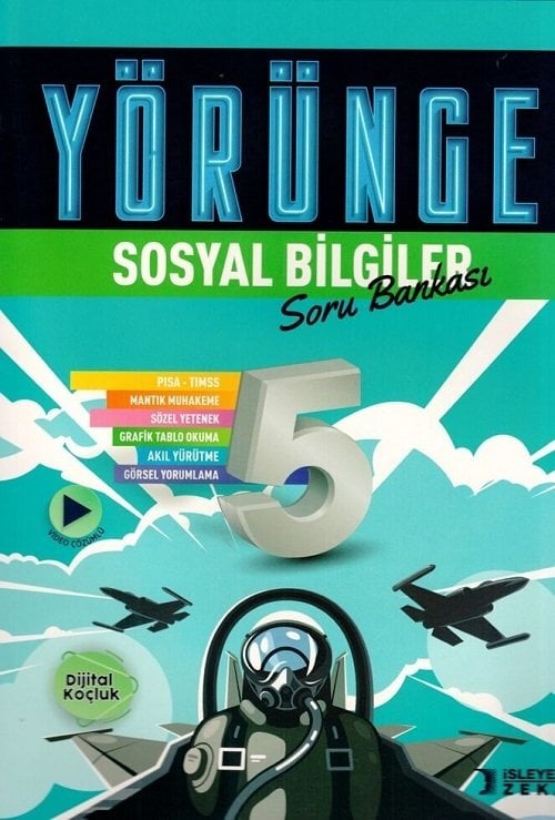 İşleyen Zeka 5. Sınıf Sosyal Bilgiler Soru Bankası Yörünge Serisi İşleyen Zeka Yayınları