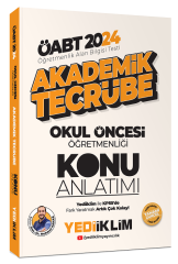 Yediiklim 2024 ÖABT Okul Öncesi Öğretmenliği Akademik Tecrübe Konu Anlatımı - Mehmet Kanak Yediiklim Yayınları