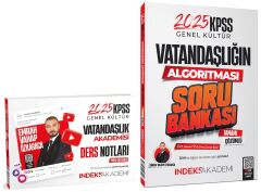 İndeks Akademi 2025 KPSS Vatandaşlık Akademisi Video Ders Notları + Soru Bankası 2 li Set - Emrah Vahap Özkaraca İndeks Akademi Yayıncılık