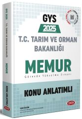 Data 2025 GYS Tarım ve Orman Bakanlığı Memur Konu Anlatımlı Görevde Yükselme Data Yayınları