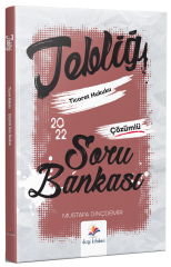Dizgi Kitap 2022 Hakimlik TEBLİĞ Ticaret Hukuku Soru Bankası Çözümlü - Mustafa Dinçdemir Dizgi Kitap Yayınları