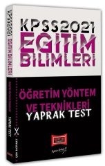 Yargı 2021 KPSS Eğitim Bilimleri Öğretim Yöntem ve Teknikleri Yaprak Test Yargı Yayınları