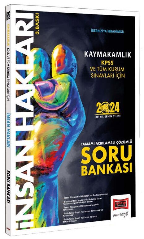 Yargı 2024 Kaymakamlık İnsan Hakları Soru Bankası Çözümlü Yargı Yayınları