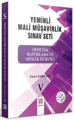 İdem Kitap YMM Yeminli Mali Müşavirlik Seti-5 Denetim Raporlama ve Meslek Hukuku İdem Kitap