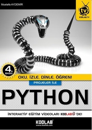 Kodlab Projeler ile Python 4. Baskı - Mustafa Aydemir Kodlab Yayınları