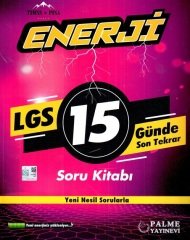 Palme LGS 15 Günde Son Tekrar Soru Kitabı Enerji Palme Yayınları