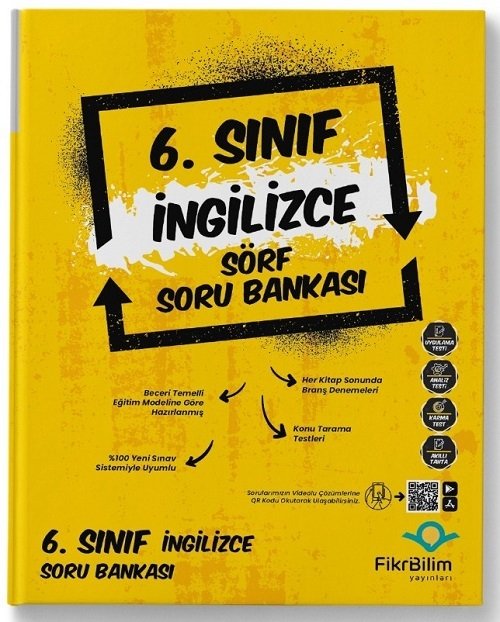 FikriBilim 6. Sınıf İngilizce Sörf Soru Bankası FikriBilim Yayınları