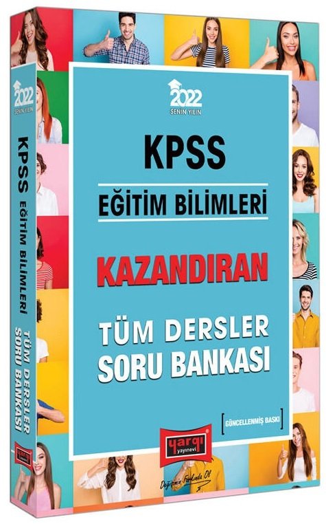 Yargı 2022 KPSS Eğitim Bilimleri Kazandıran Soru Bankası Tek Kitap Yargı Yayınları