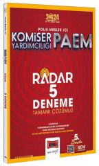 Yargı 2024 Polis Meslek İçi Komiser Yardımcılığı PAEM Radar 5 Deneme Çözümlü Yargı Yayınları