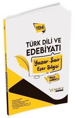 Asimetrik YKS AYT Türk Dili ve Edebiyatı Yazar-Şair Eser Bilgisi Ders Notları Asimetrik Yayınları