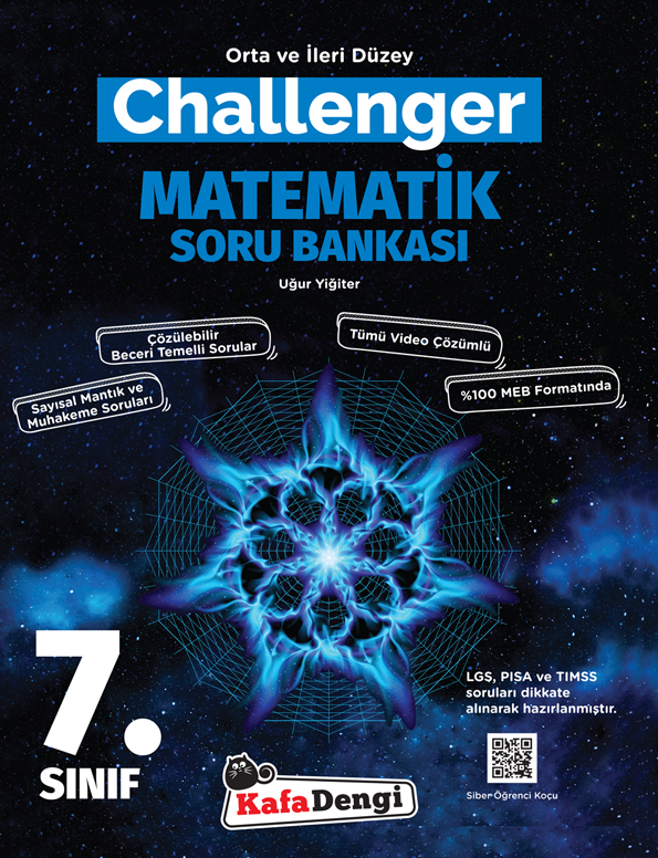 Kafadengi 7. Sınıf Matematik Challenger Soru Bankası Kafadengi Yayınları