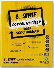 FikriBilim 6. Sınıf Sosyal Bilgiler Sörf Soru Bankası FikriBilim Yayınları