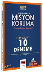 Yargı 2024 Polis Meslek İçi Misyon Koruma Diplomat 10 Deneme Yıldız Serisi Yargı Yayınları