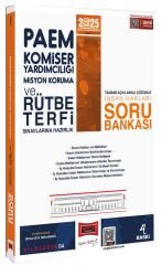 Yargı 2025 PAEM Komiser Yardımcılığı Misyon Koruma ve Rütbe Terfi İnsan Hakları Yıldız Serisi Soru Bankası Yargı Yayınları