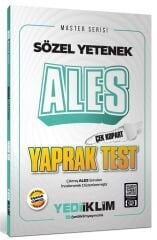 Yediiklim 2025 ALES Master Sözel Yetenek Yaprak Test Çek Kopart Yediiklim Yayınları